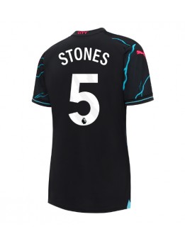 Billige Manchester City John Stones #5 Tredjedrakt Dame 2023-24 Kortermet